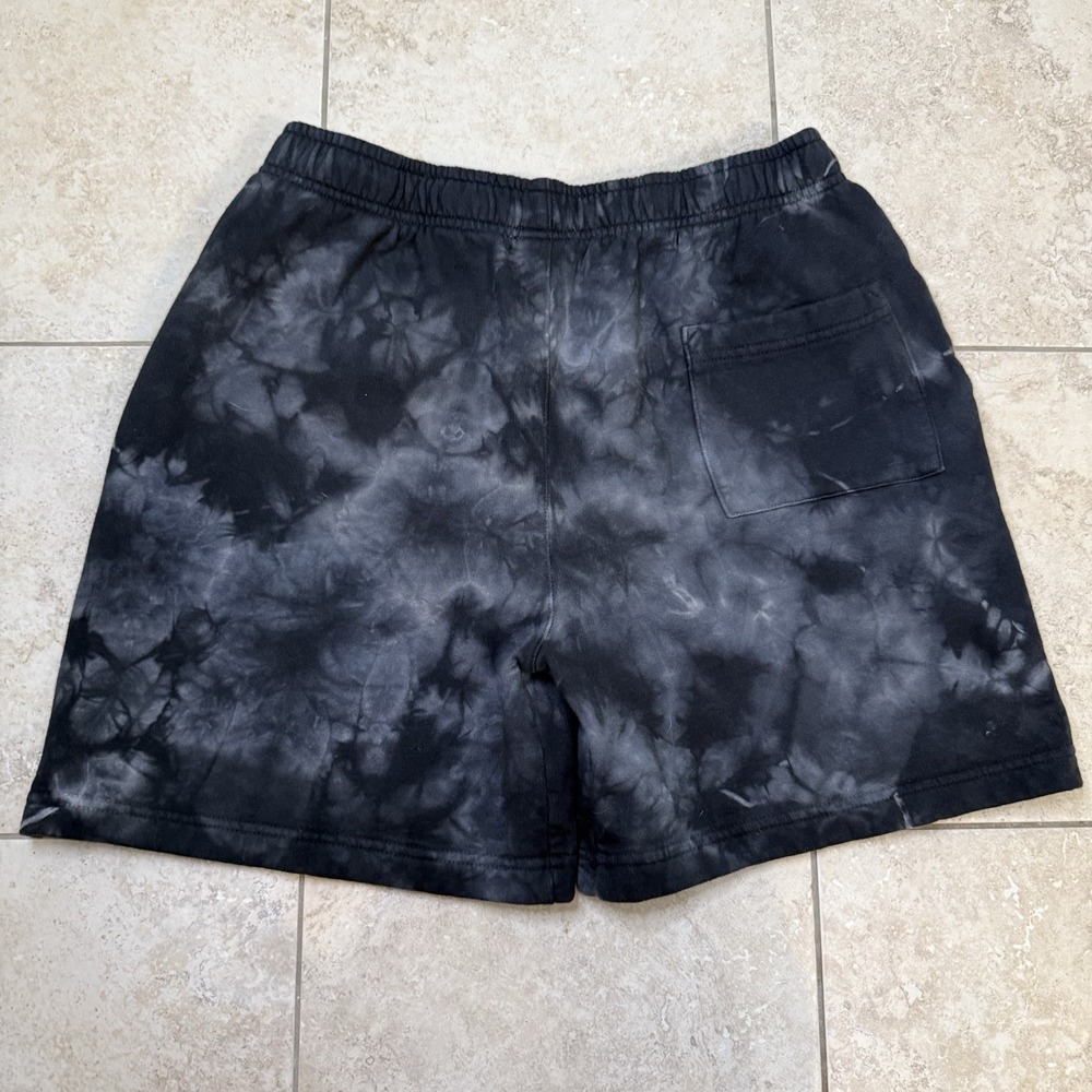 Cross Colours‎ Black Lives for Peace Fleece Shorts Black Gray Men's Large - Picture 6 of 6